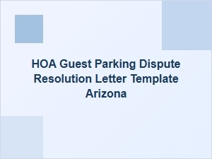 Resolving Hoa Guest Parking Disputes in Arizona
